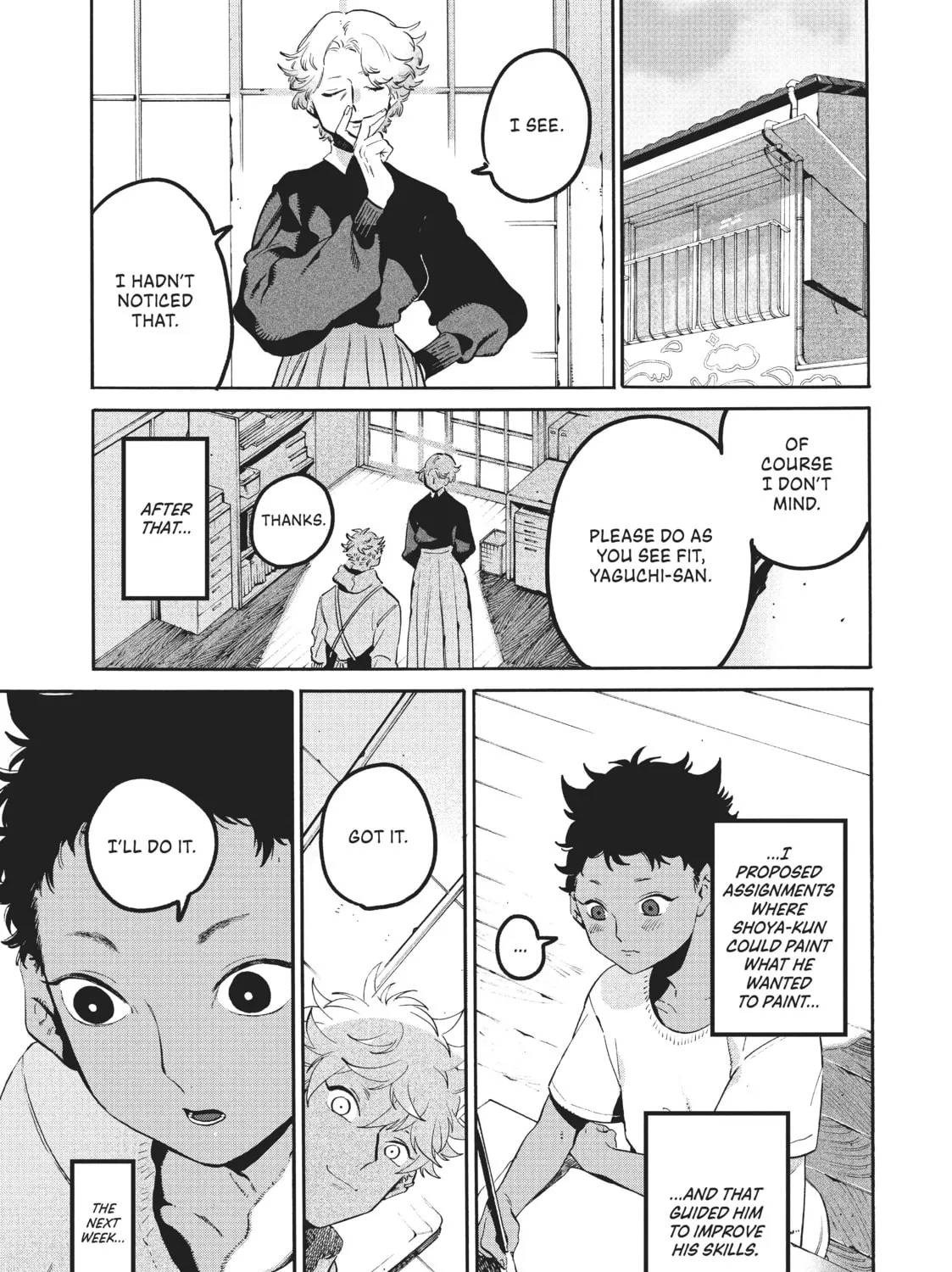 Read Blue Period chapter 45 image 56 on Lezhin
