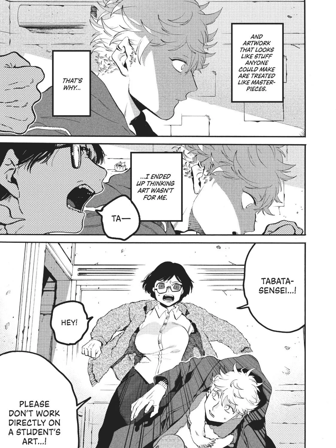 Read Blue Period chapter 45 image 64 on Lezhin