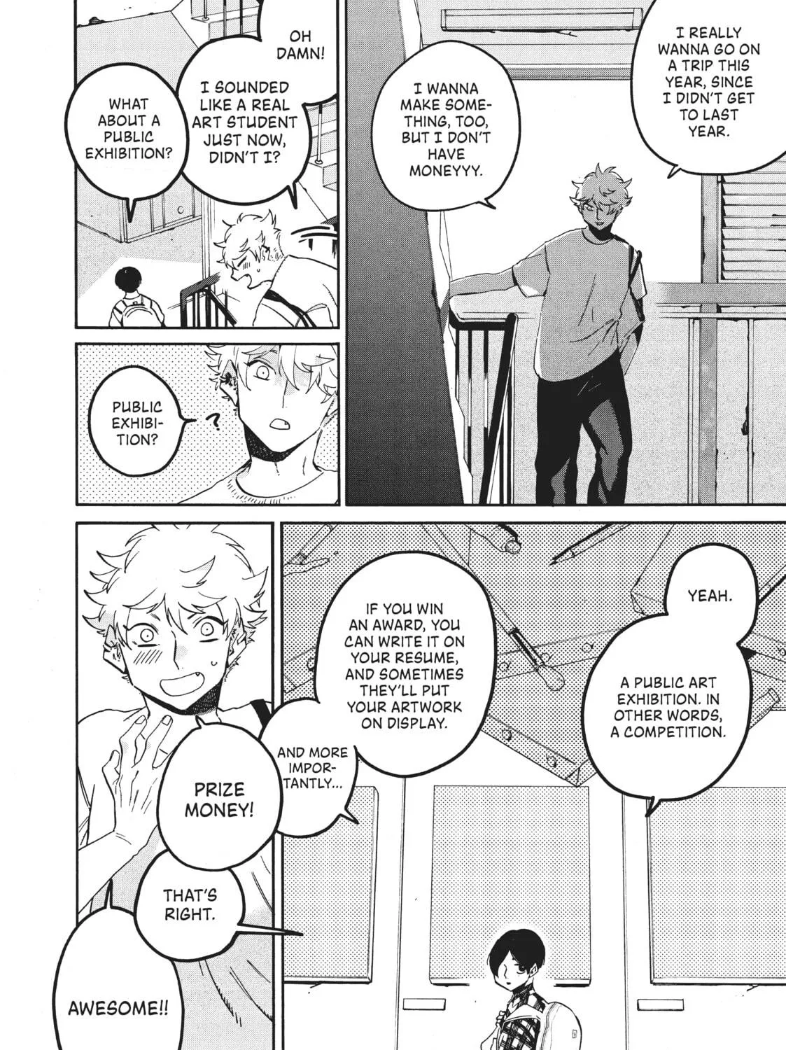 Read Blue Period chapter 55 image 18 on Lezhin