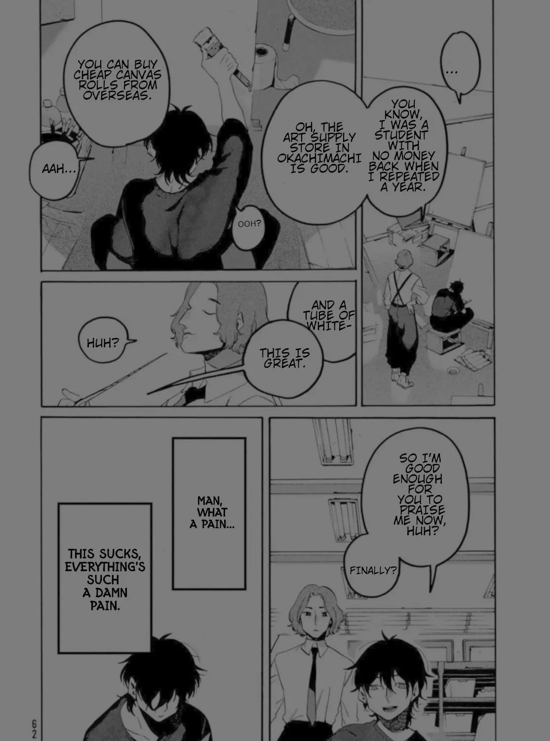 Read Blue Period chapter 60.5 image 1 on Lezhin