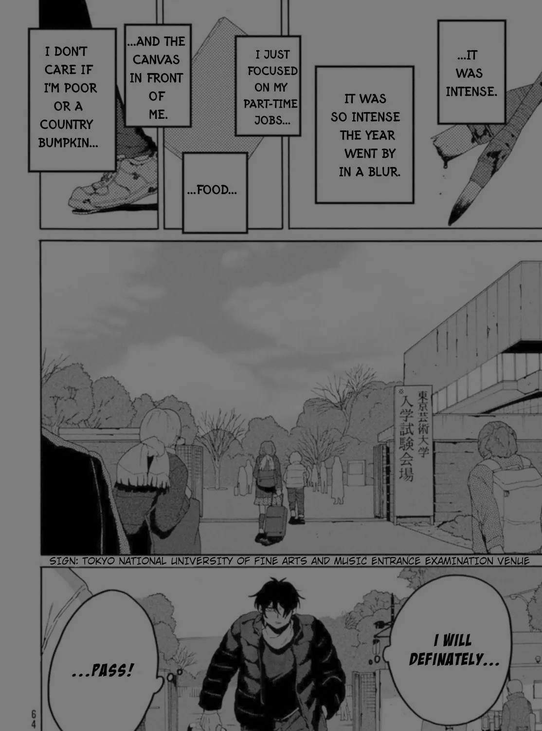 Read Blue Period chapter 60.5 image 5 on Lezhin