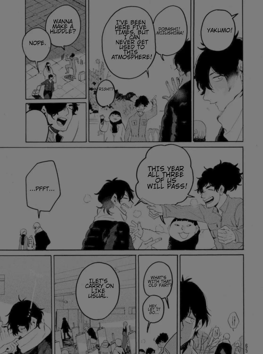 Read Blue Period chapter 60.5 image 7 on Lezhin
