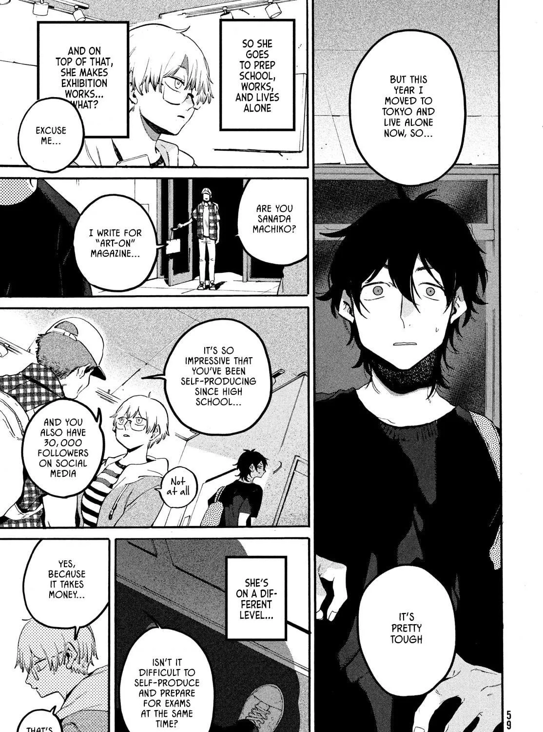 Read Blue Period chapter 60 image 28 on Lezhin