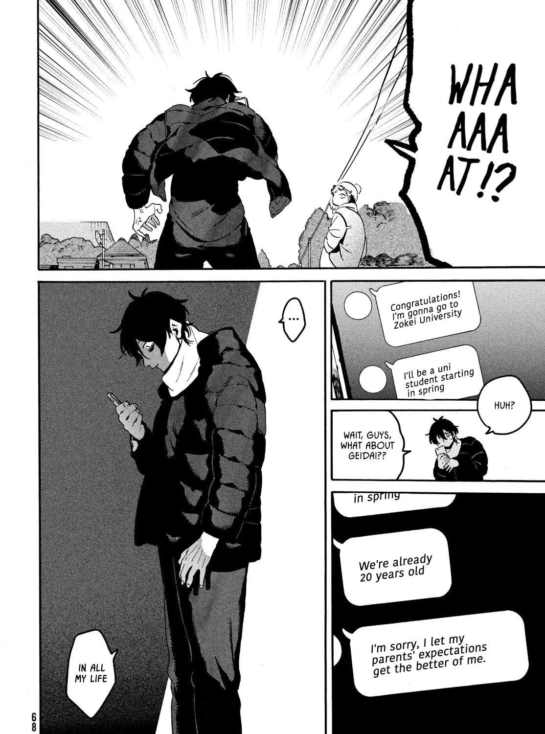 Read Blue Period chapter 60 image 46 on Lezhin