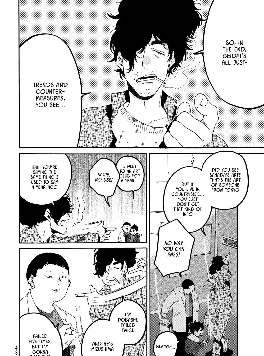 Read Blue Period chapter 60 image 6 on Lezhin