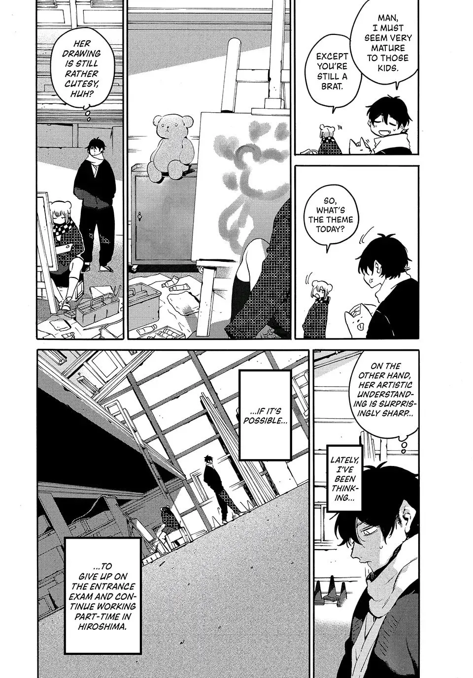 Read Blue Period chapter 61.2 image 1 on Lezhin