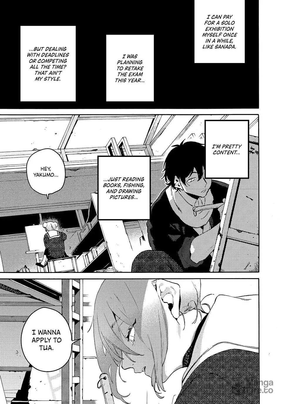 Read Blue Period chapter 61.2 image 2 on Lezhin