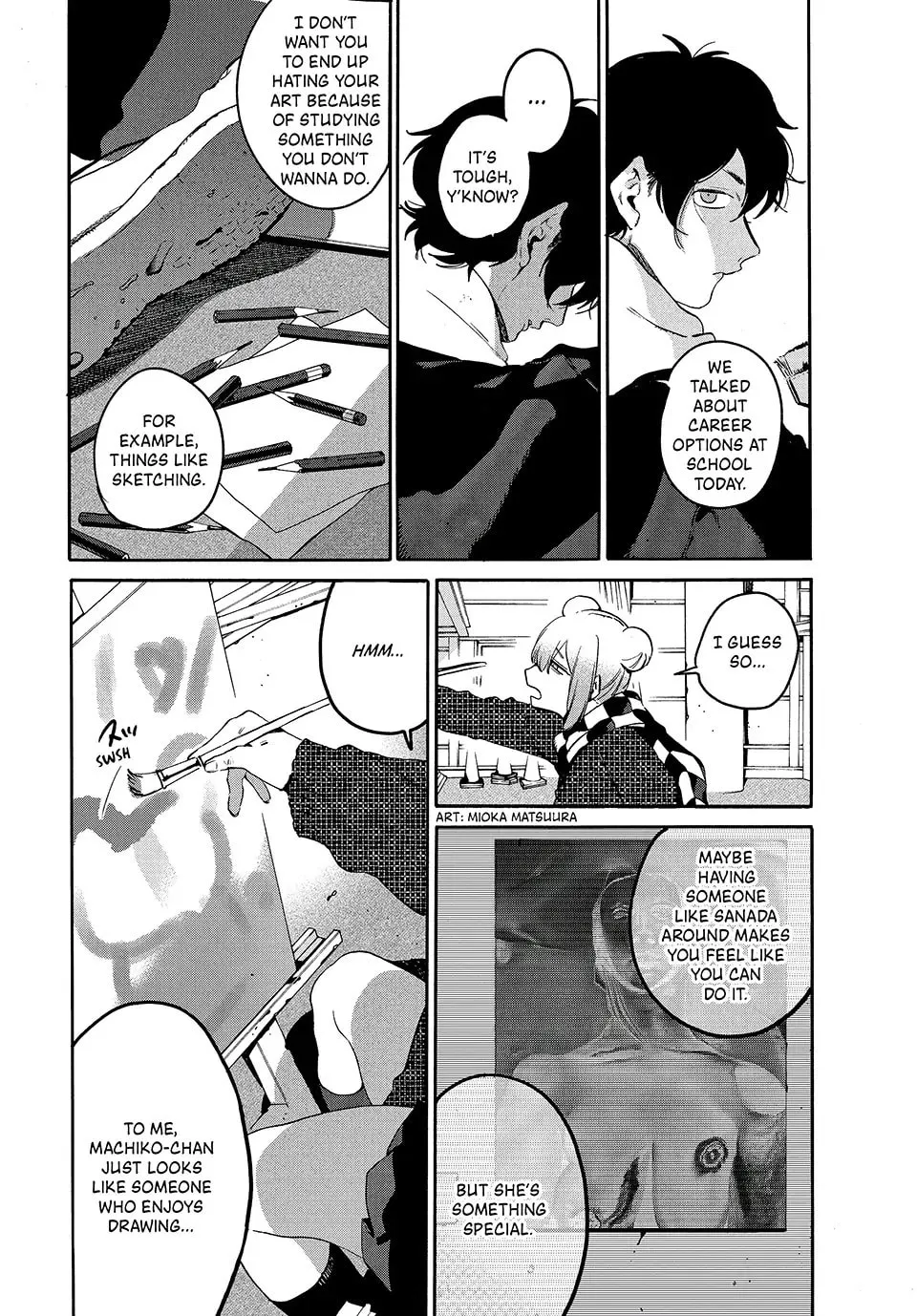 Read Blue Period chapter 61.2 image 3 on Lezhin