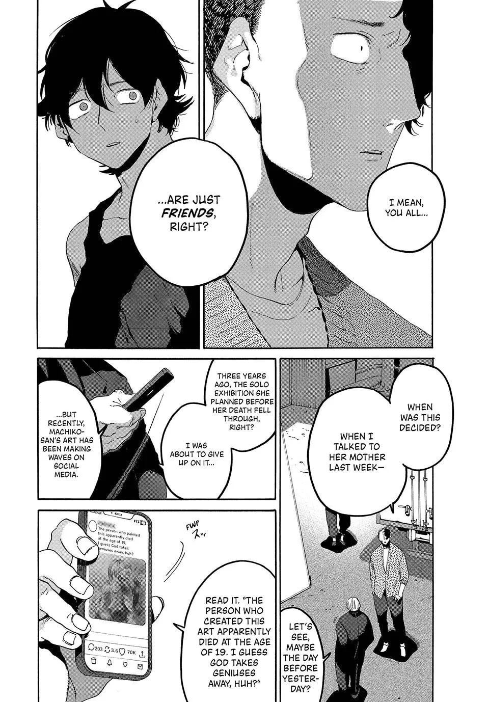 Read Blue Period chapter 64 image 3 on Lezhin