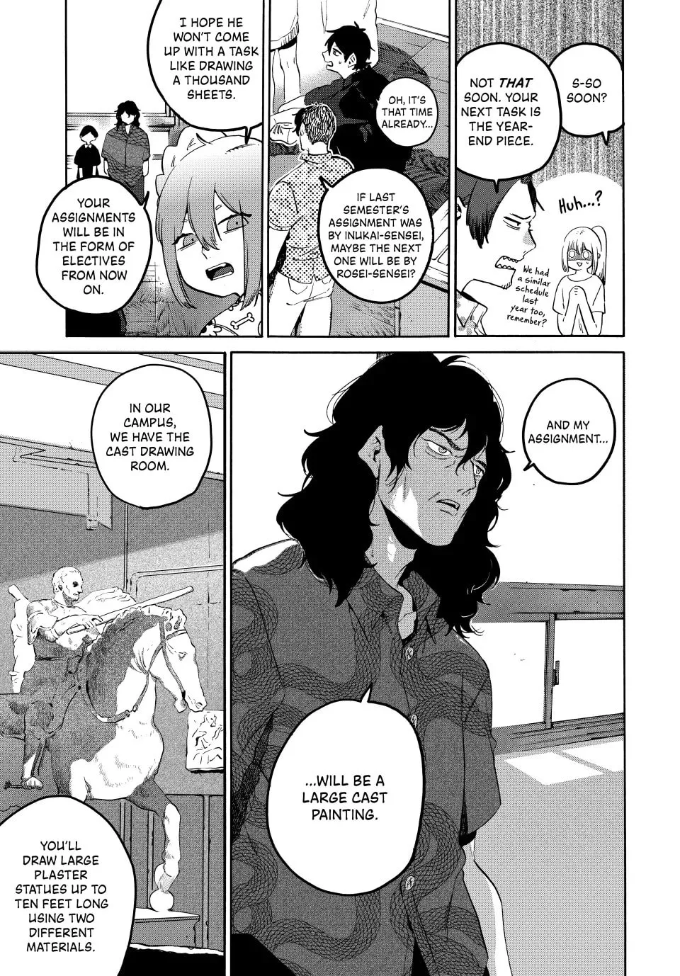 Read Blue Period chapter 67 image 3 on Lezhin