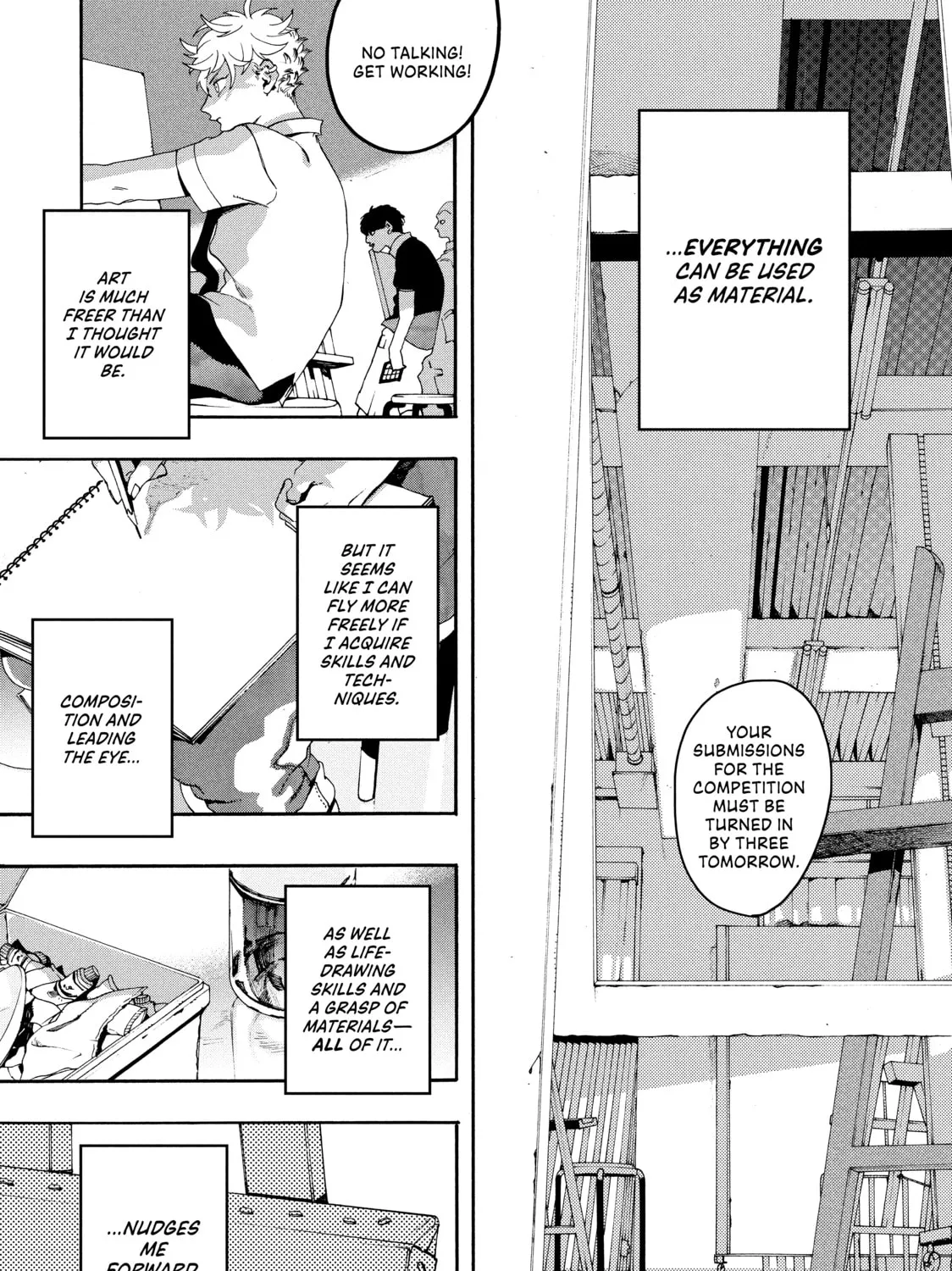 Read Blue Period chapter 7 image 74 on Lezhin
