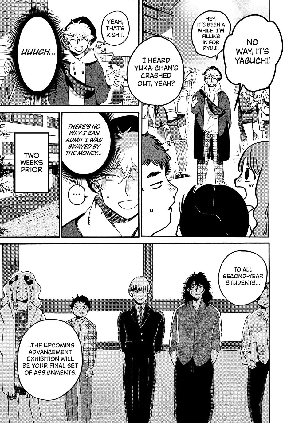 Read Blue Period chapter 72 image 3 on Lezhin