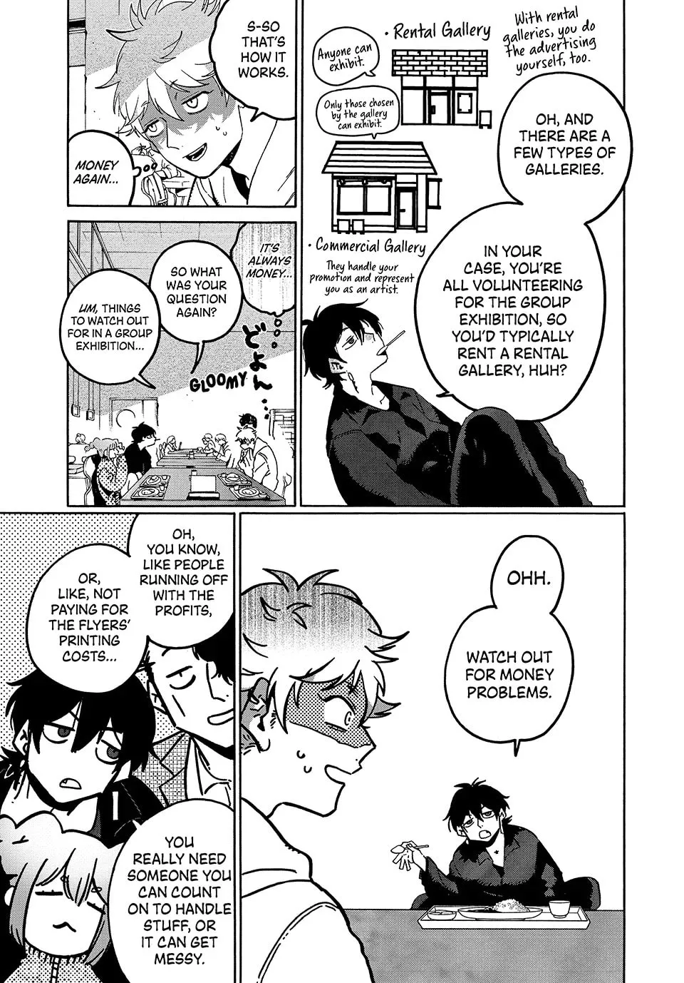 Blue Period Chapter 73 page 19 - 