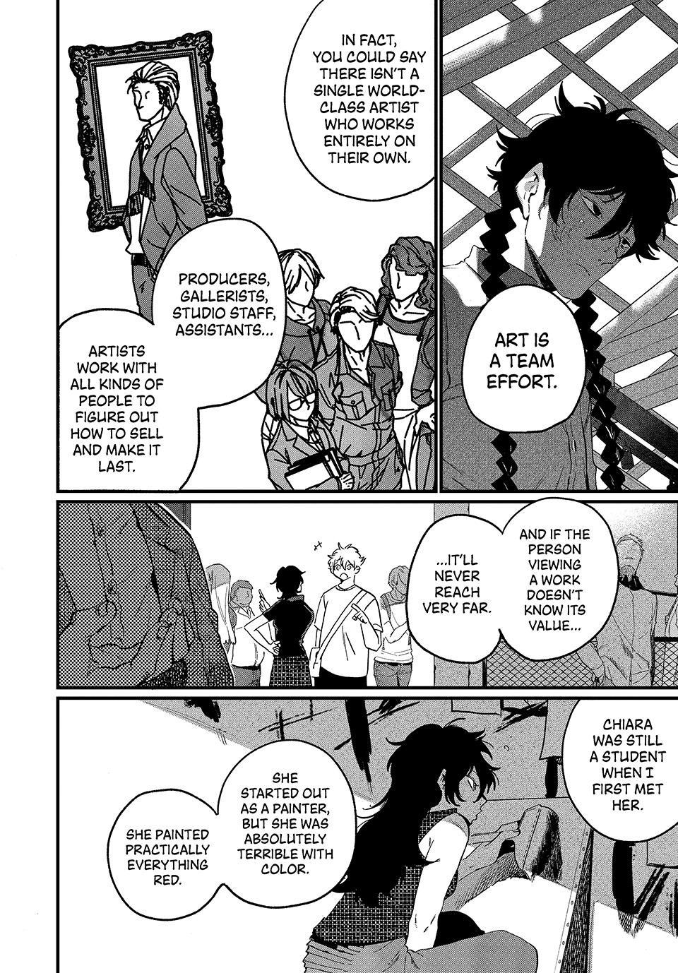Blue Period Chapter 90 page 19 - 