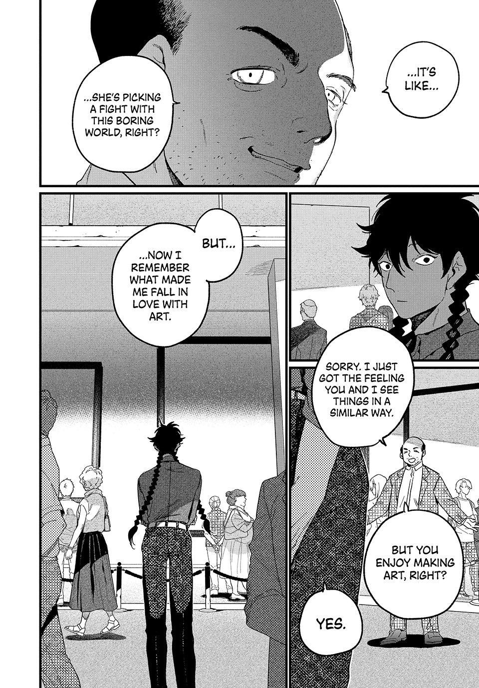 Blue Period Chapter 90 page 21 - 