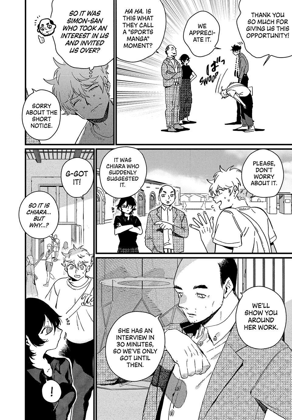 Blue Period Chapter 90 page 4 - 