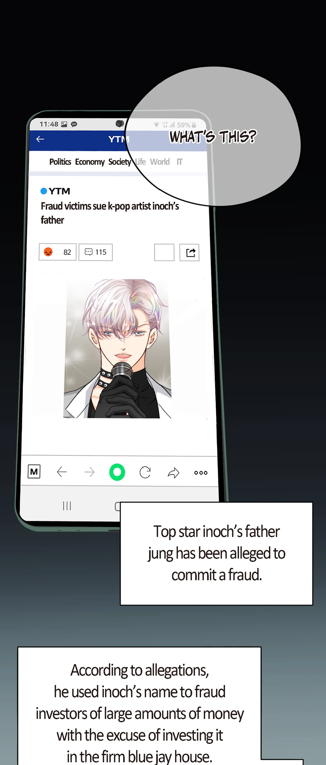 Read Bluffing chapter 27 image 28 on Lezhin
