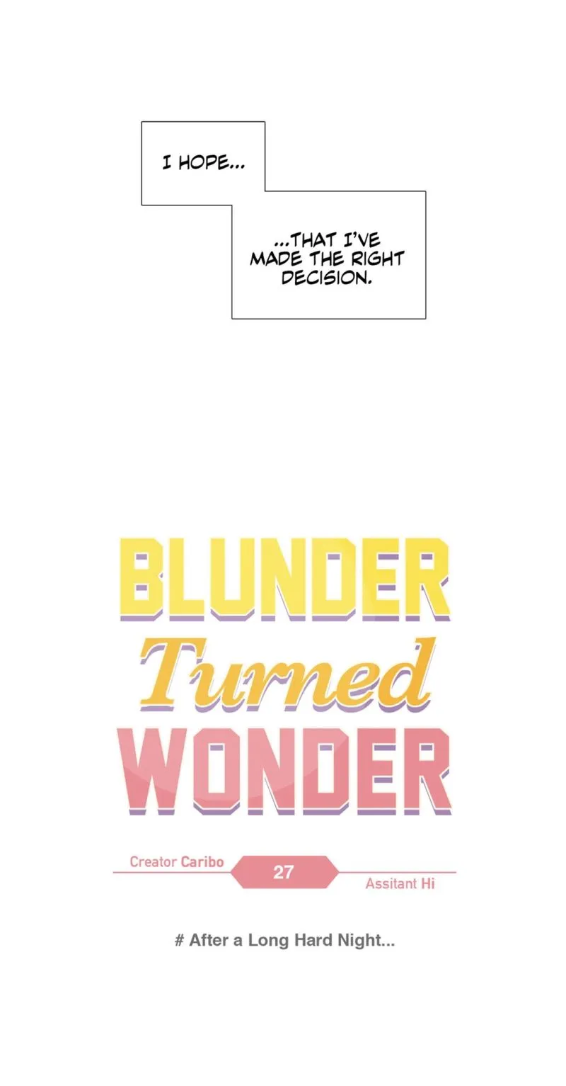 Blunder Turned Wonder Chapter 27 page 17 - 