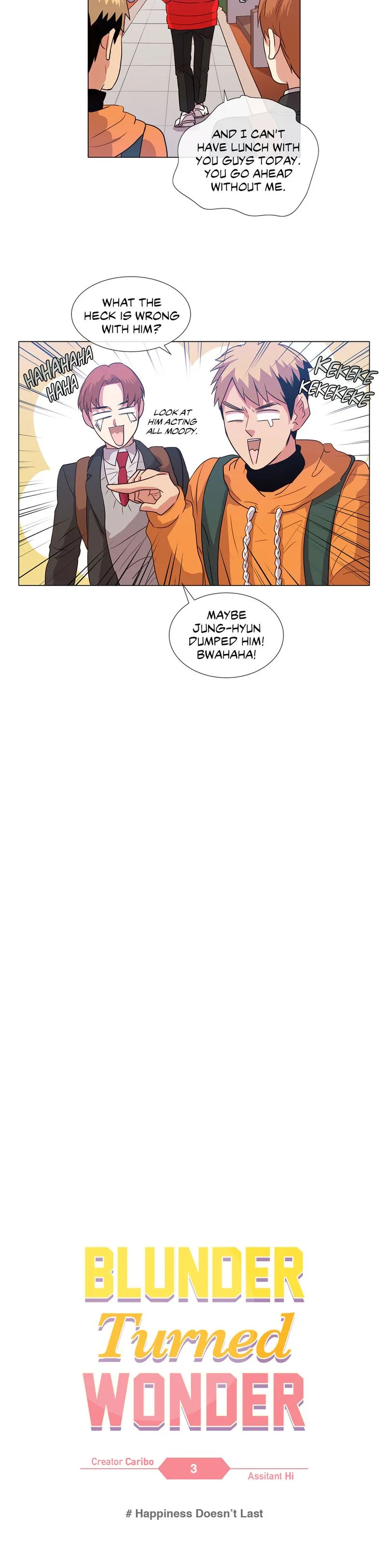 Blunder Turned Wonder Chapter 3 page 2 - 