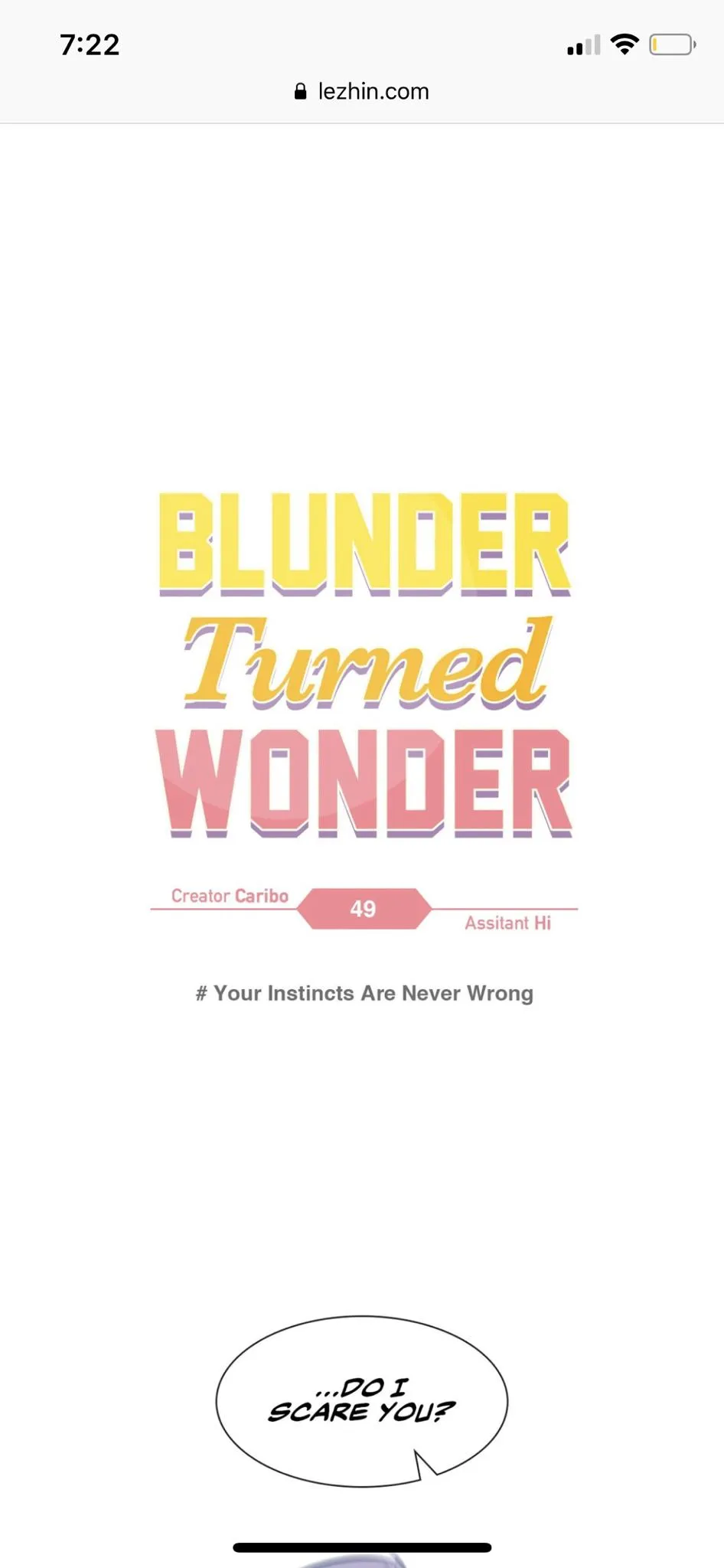 Blunder Turned Wonder Chapter 49 page 8 - 