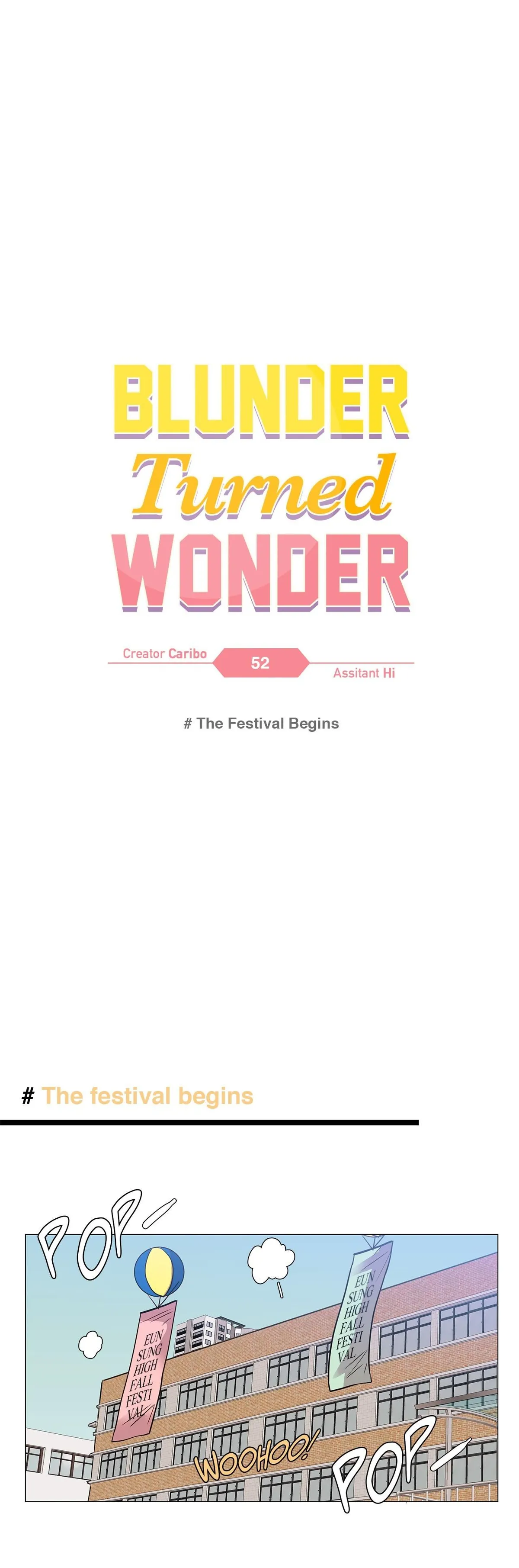 Blunder Turned Wonder Chapter 52 page 1 - 