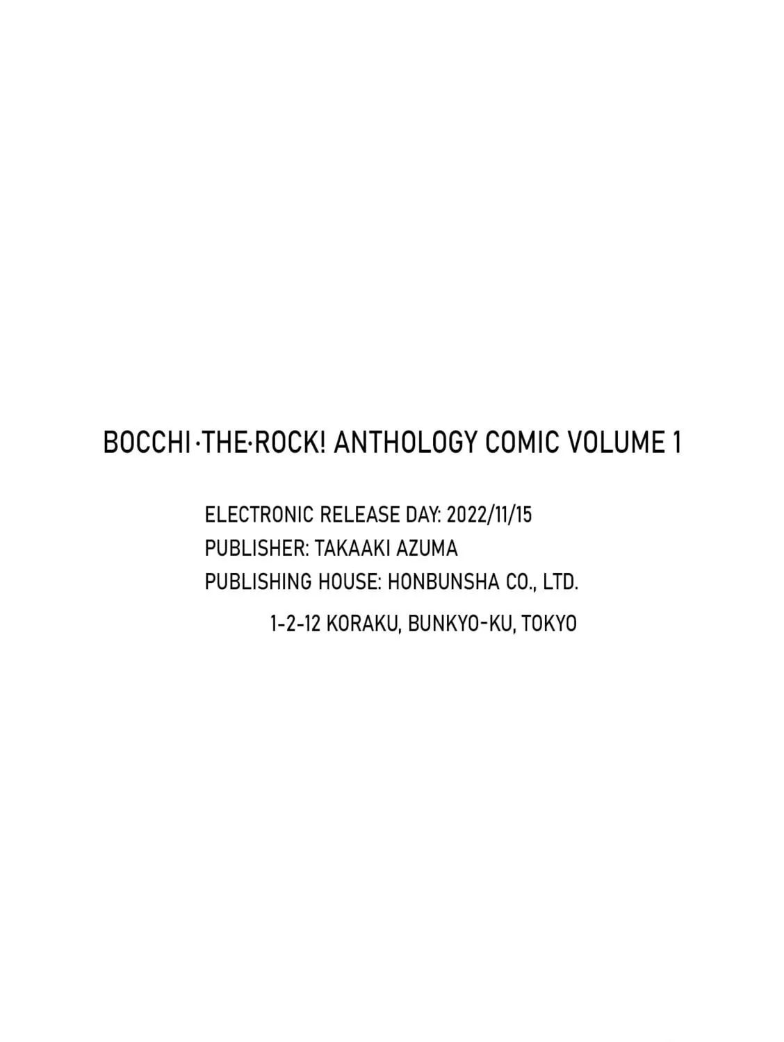 Read Bocchi the Rock! Anthology Comic chapter 10.5 image 3 on Lezhin