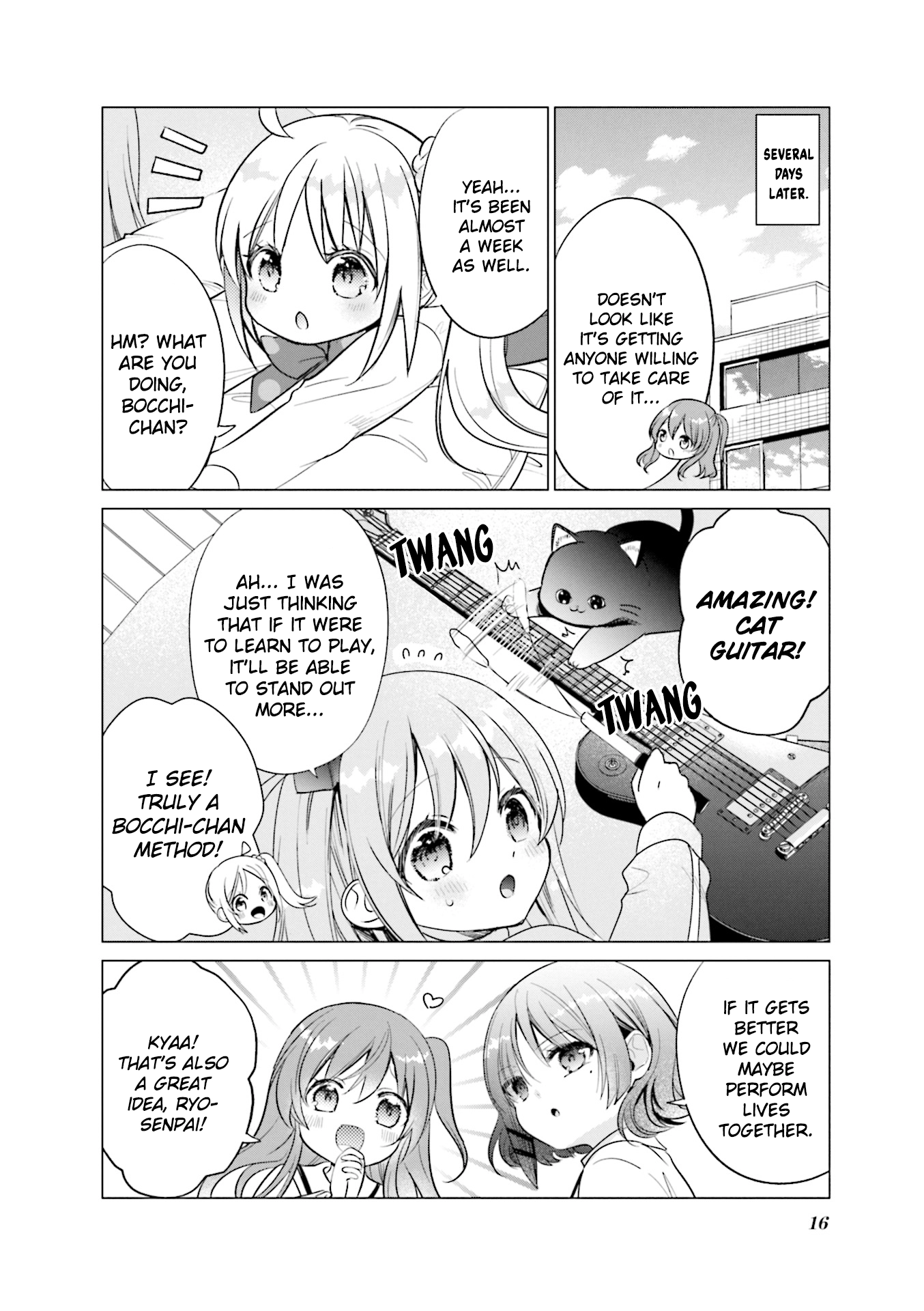 Read Bocchi the Rock! Anthology Comic chapter 29 image 16 on Lezhin