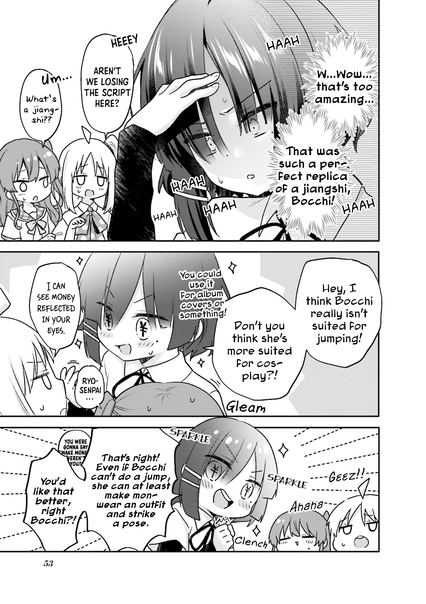 Read Bocchi the Rock! Anthology Comic chapter 32 image 10 on Lezhin