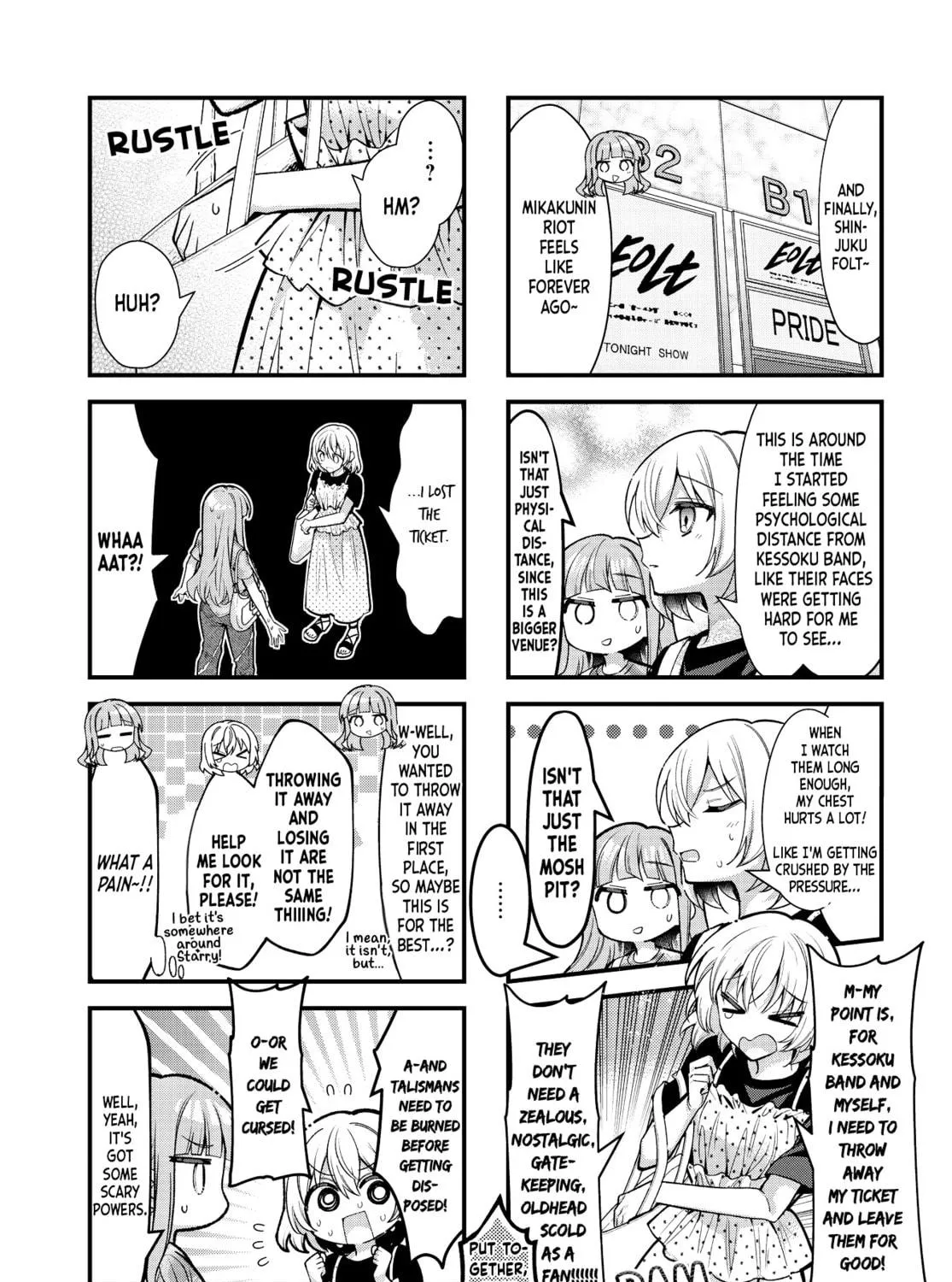 Read Bocchi the Rock! chapter 90 image 8 on Lezhin