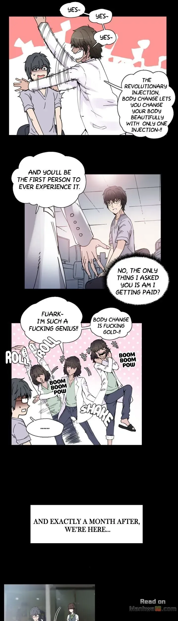 Body Change Chapter 1 page 15 - 