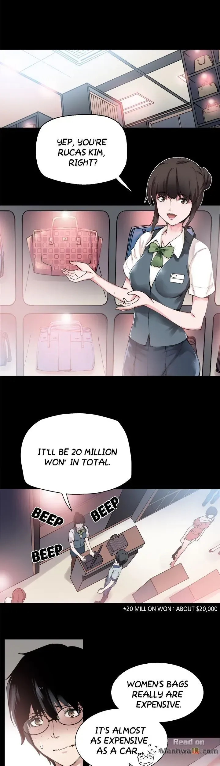 Body Change Chapter 1 page 3 - 