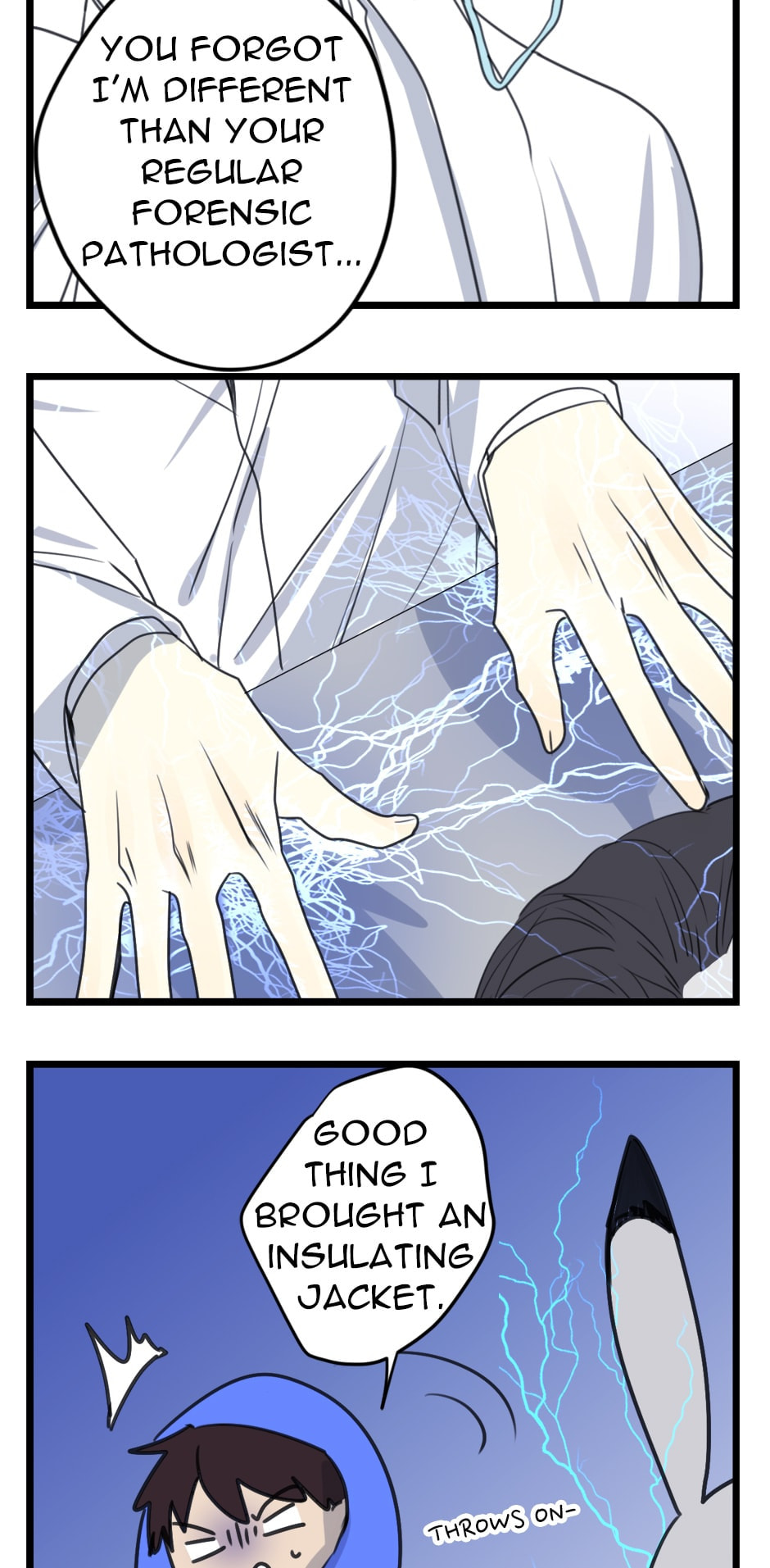 Read Body Electric chapter 25 image 18 on Lezhin