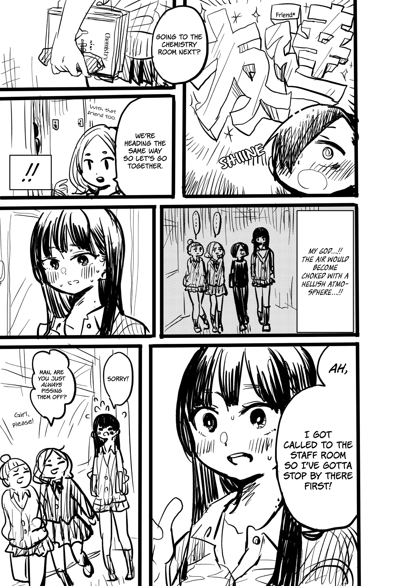 Boku no Kokoro no Yabai yatsu Chapter 432 page 3 - 