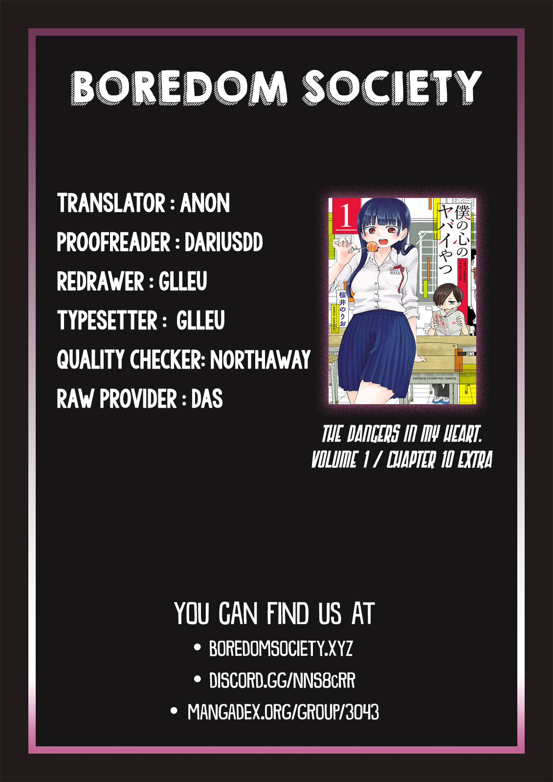 Boku no Kokoro no Yabai yatsu Chapter 474 page 6 - 