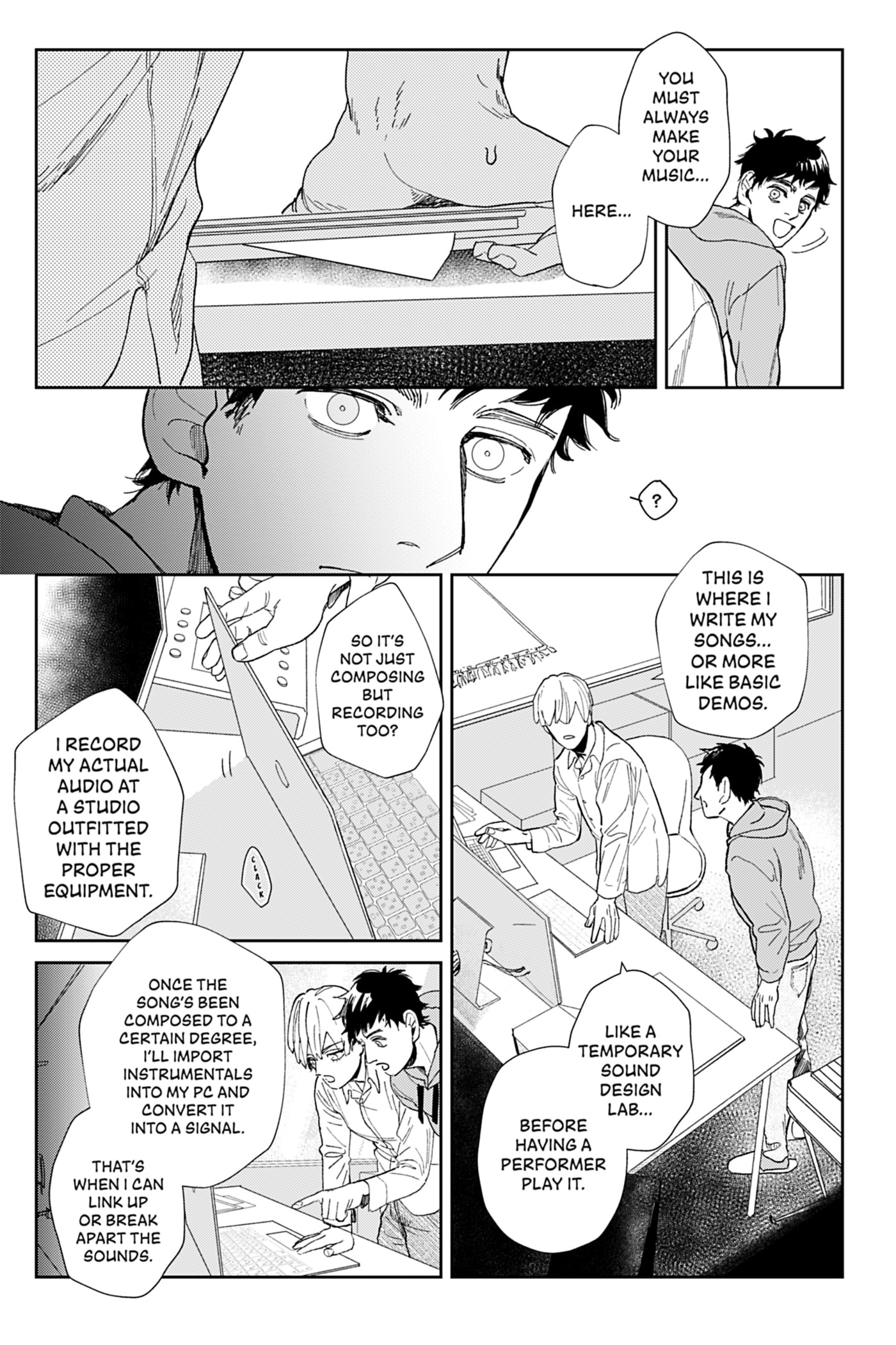 Bokura no Scramblues Chapter 3 page 11 - 