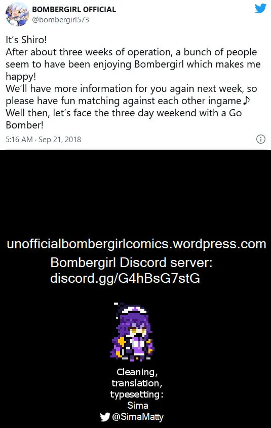 Read Bombergirl chapter 7 image 1 on Lezhin
