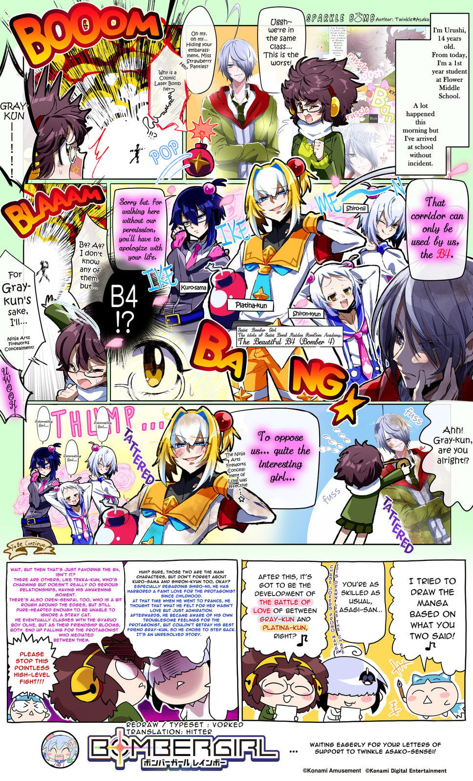 Read Bombergirl chapter 72.3 image 0 on Lezhin