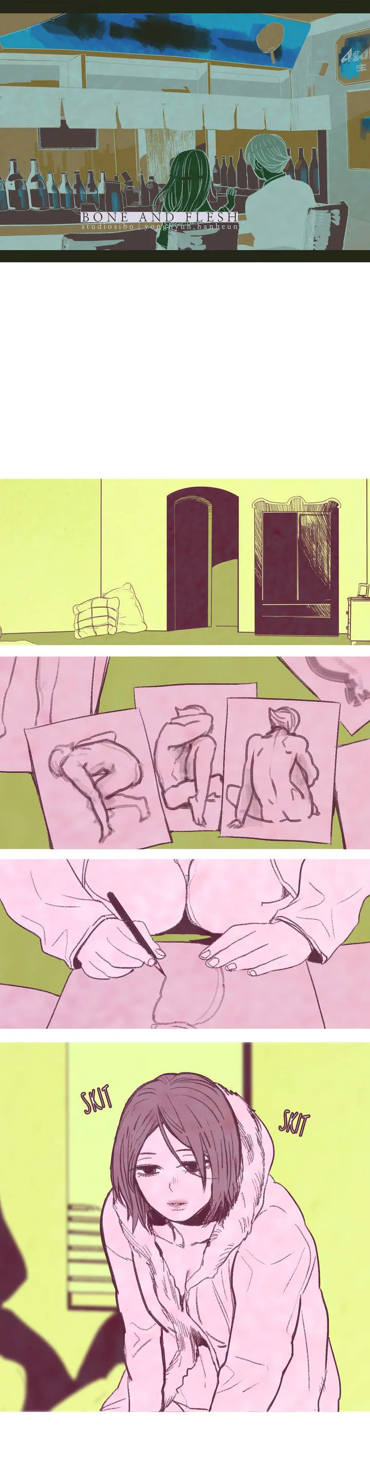 Read Bone and Flesh chapter 9 image 1 on Lezhin