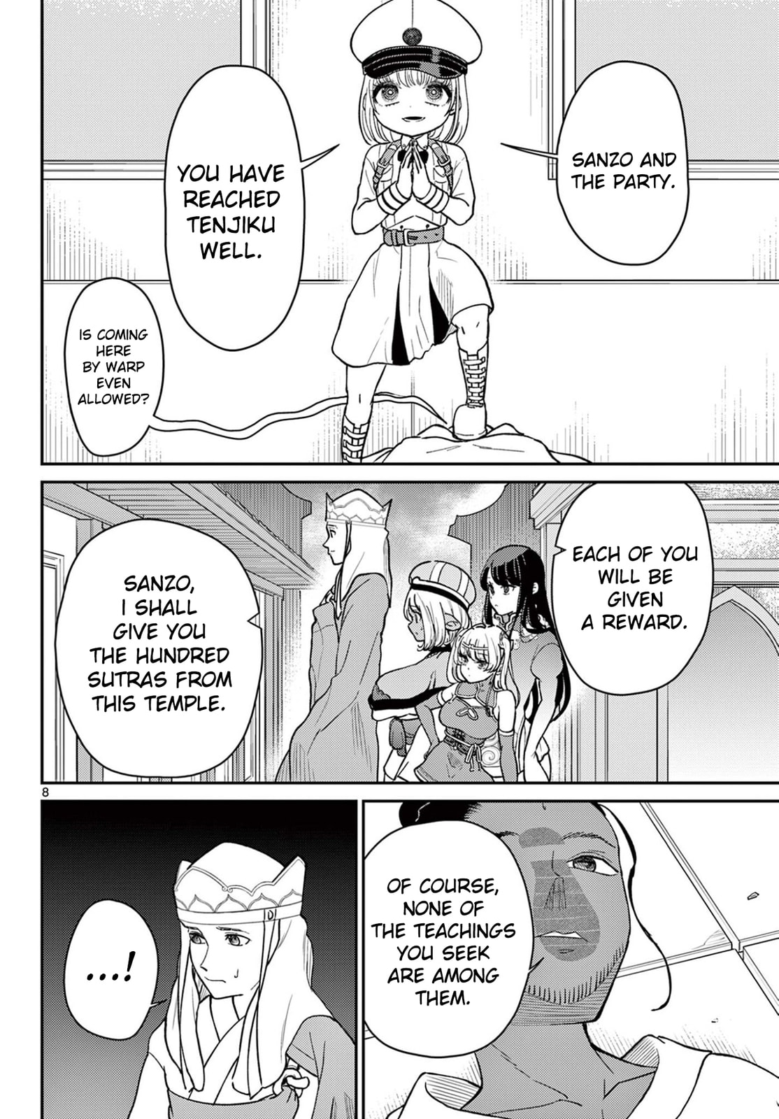 Read Bonnou☆Saiyuuki chapter 71 image 8 on Lezhin