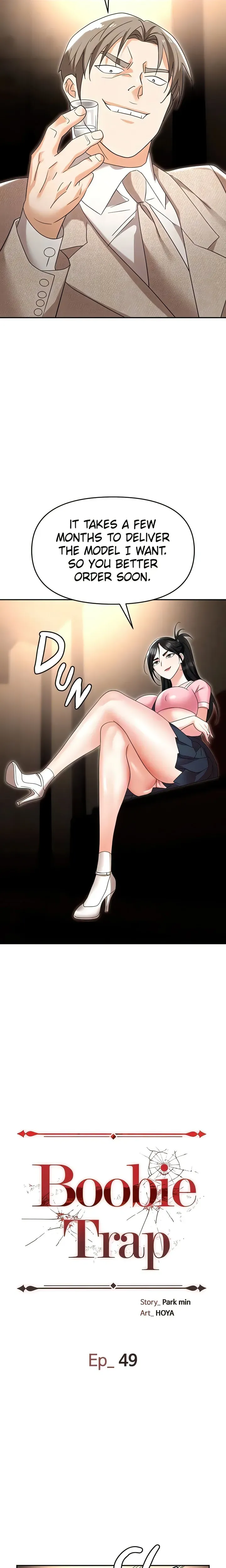 Read Boobie Trap chapter 49 image 7 on Lezhin