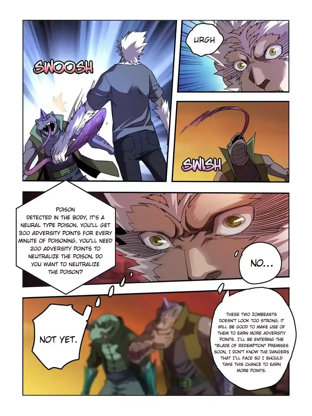 Read Borderline Bestial Corpse chapter 113 image 2 on Lezhin