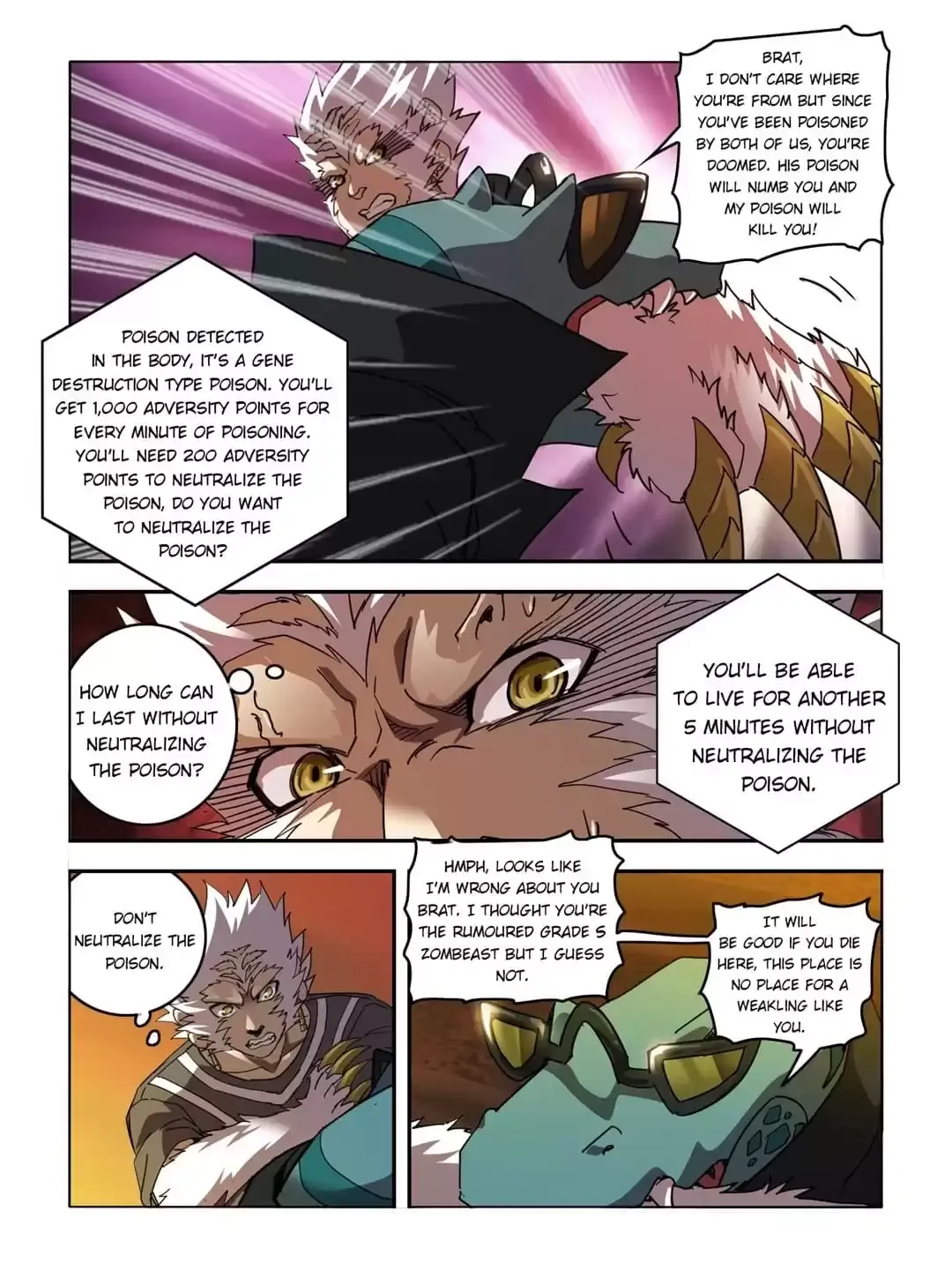 Read Borderline Bestial Corpse chapter 113 image 6 on Lezhin