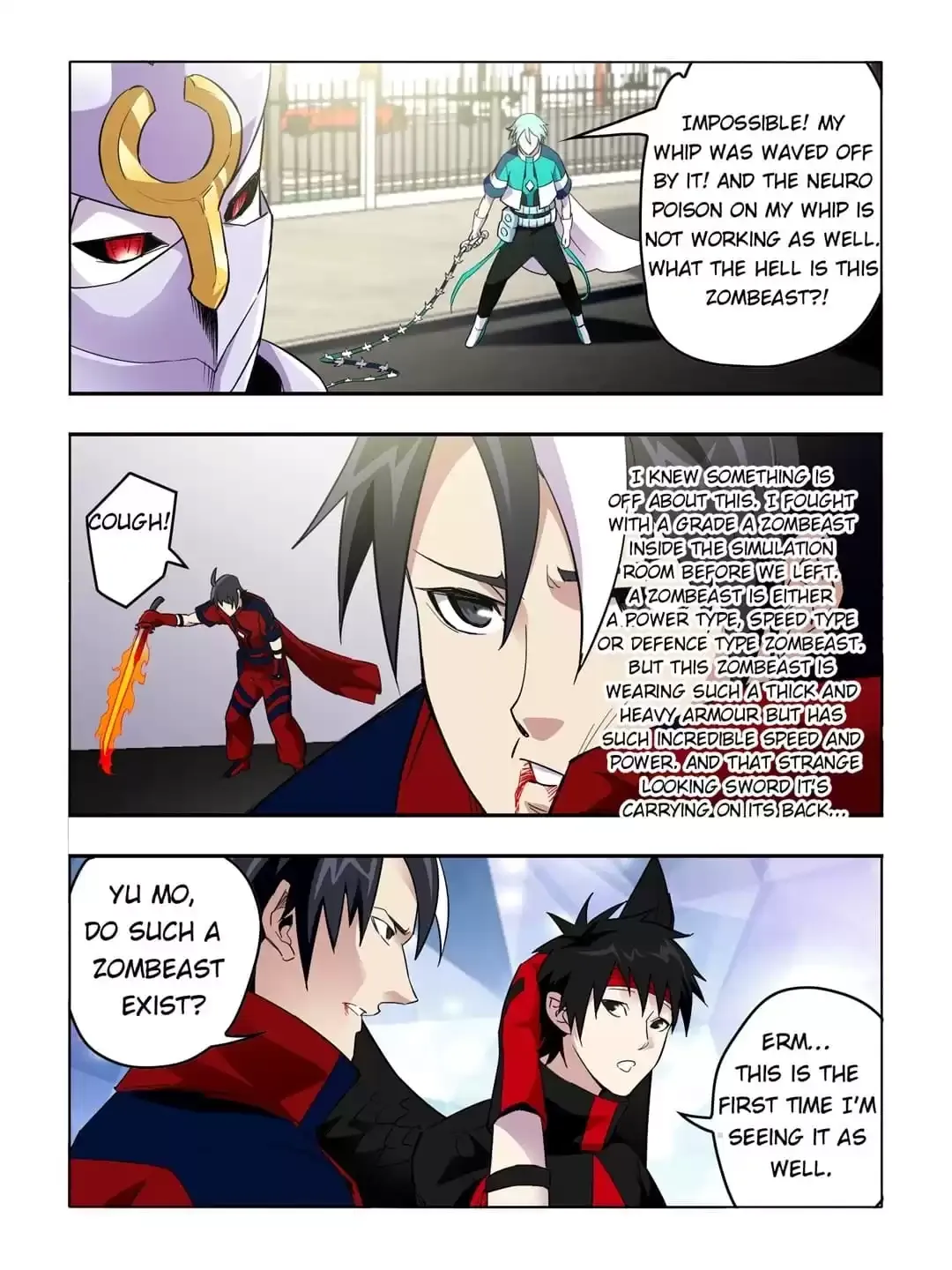 Read Borderline Bestial Corpse chapter 64 image 2 on Lezhin