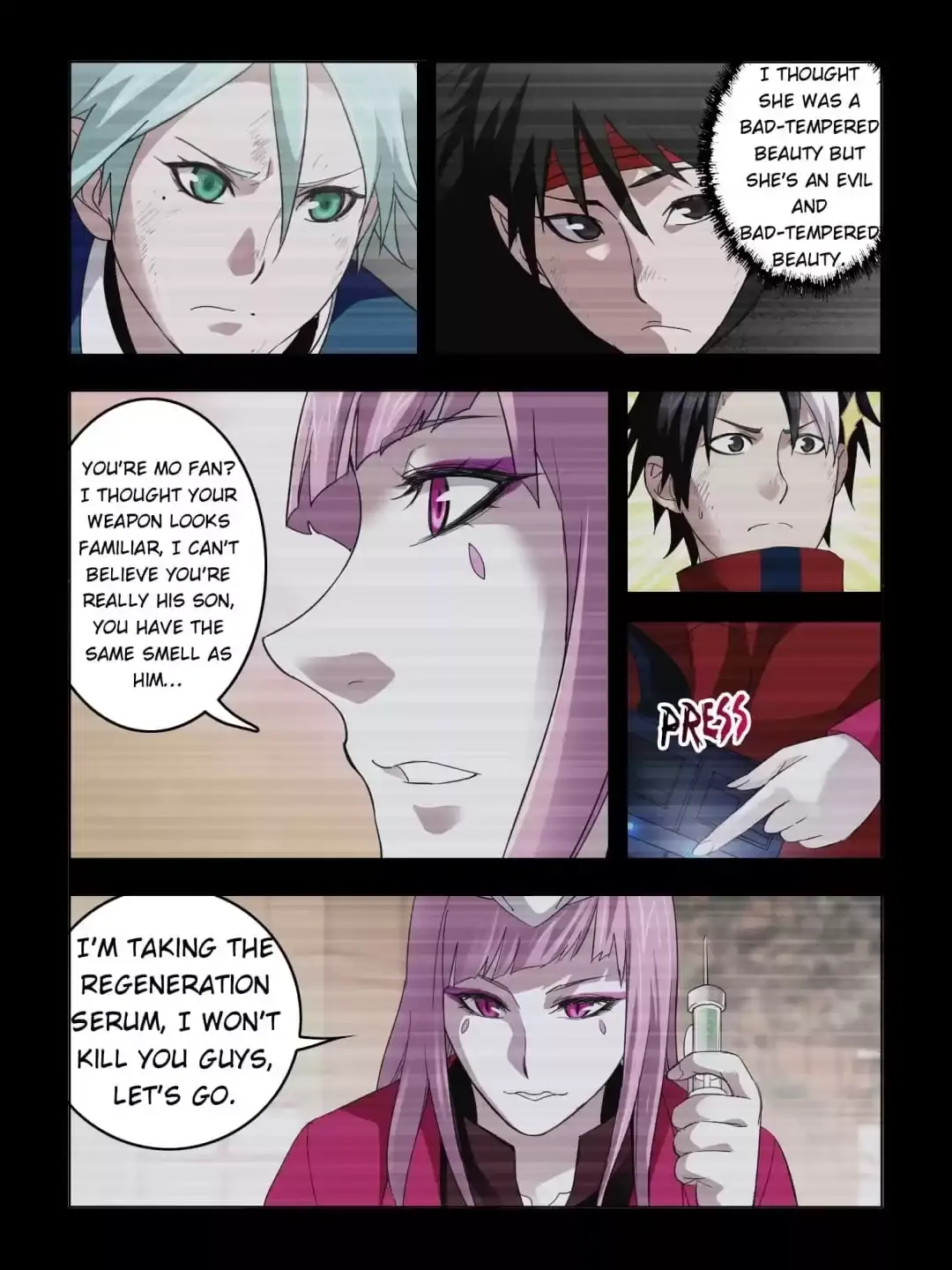 Read Borderline Bestial Corpse chapter 76 image 5 on Lezhin