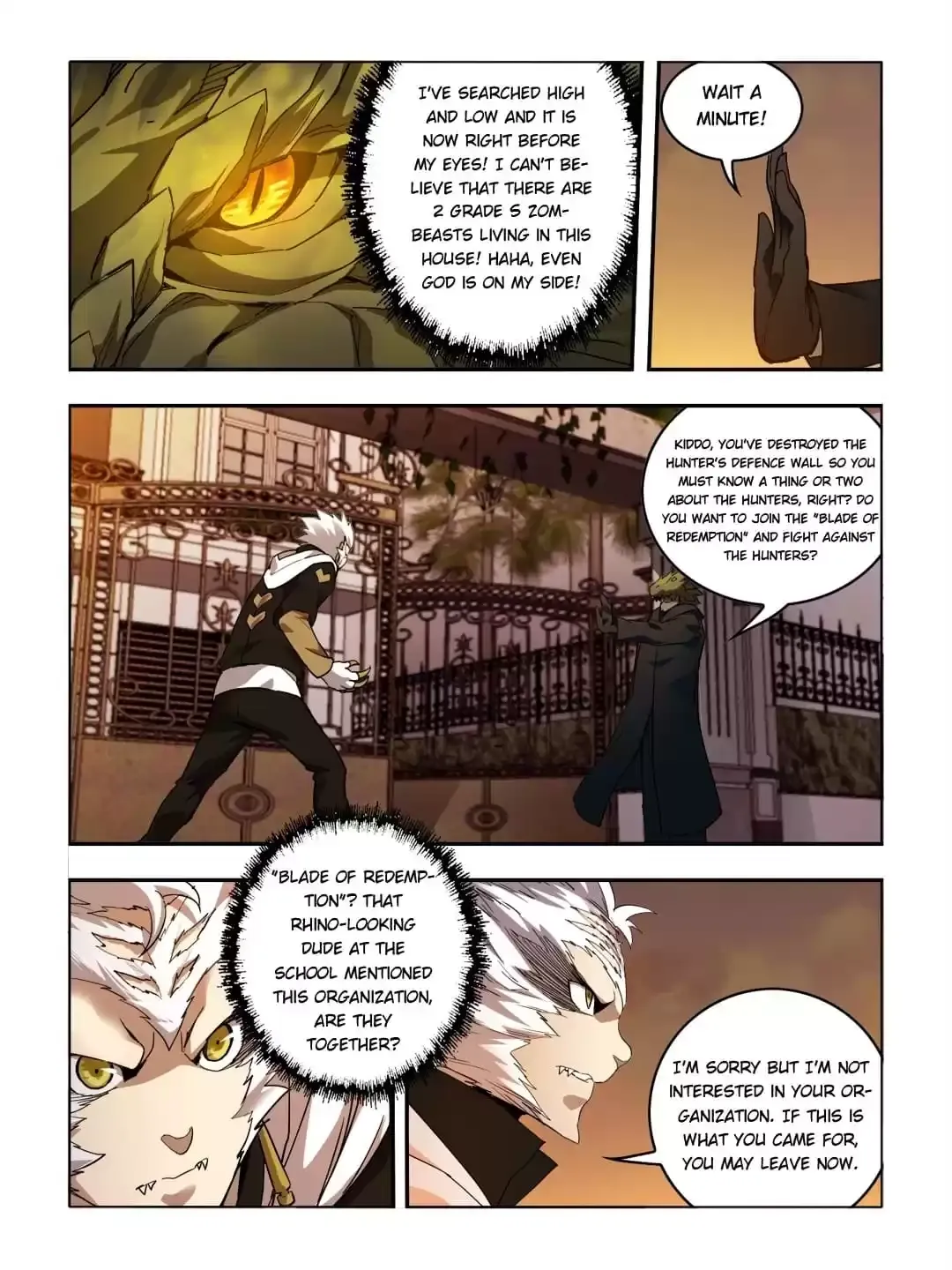 Read Borderline Bestial Corpse chapter 83 image 1 on Lezhin