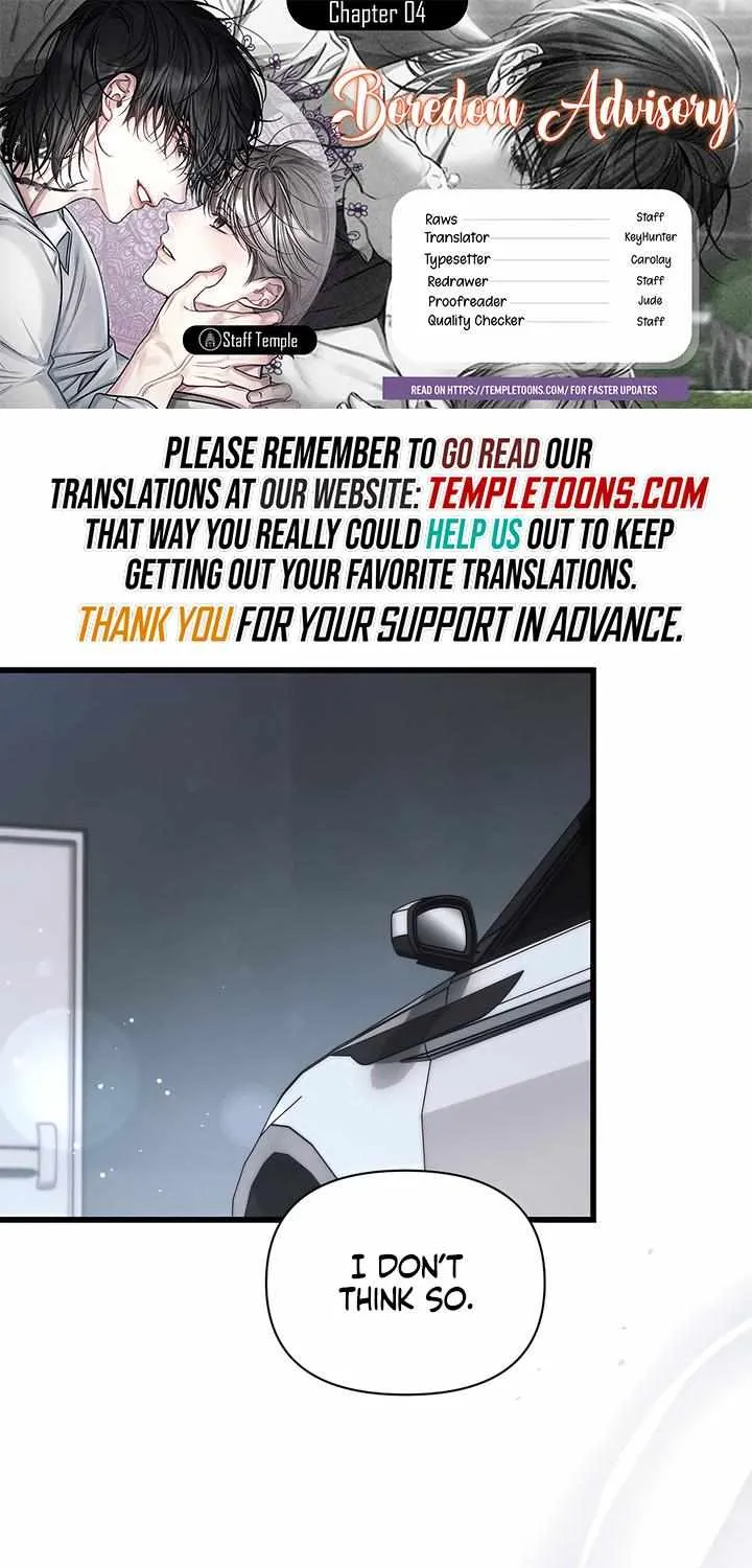 Read Boredom Alert chapter 4 image 1 on Lezhin