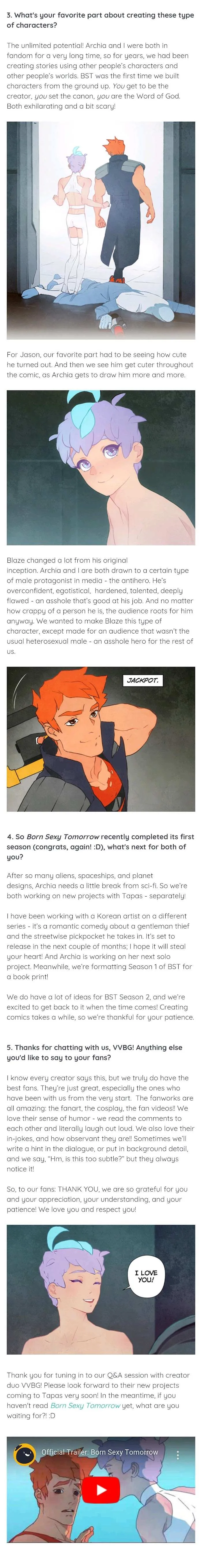 Born Sexy Tomorrow Chapter 32.5 page 2 - 
