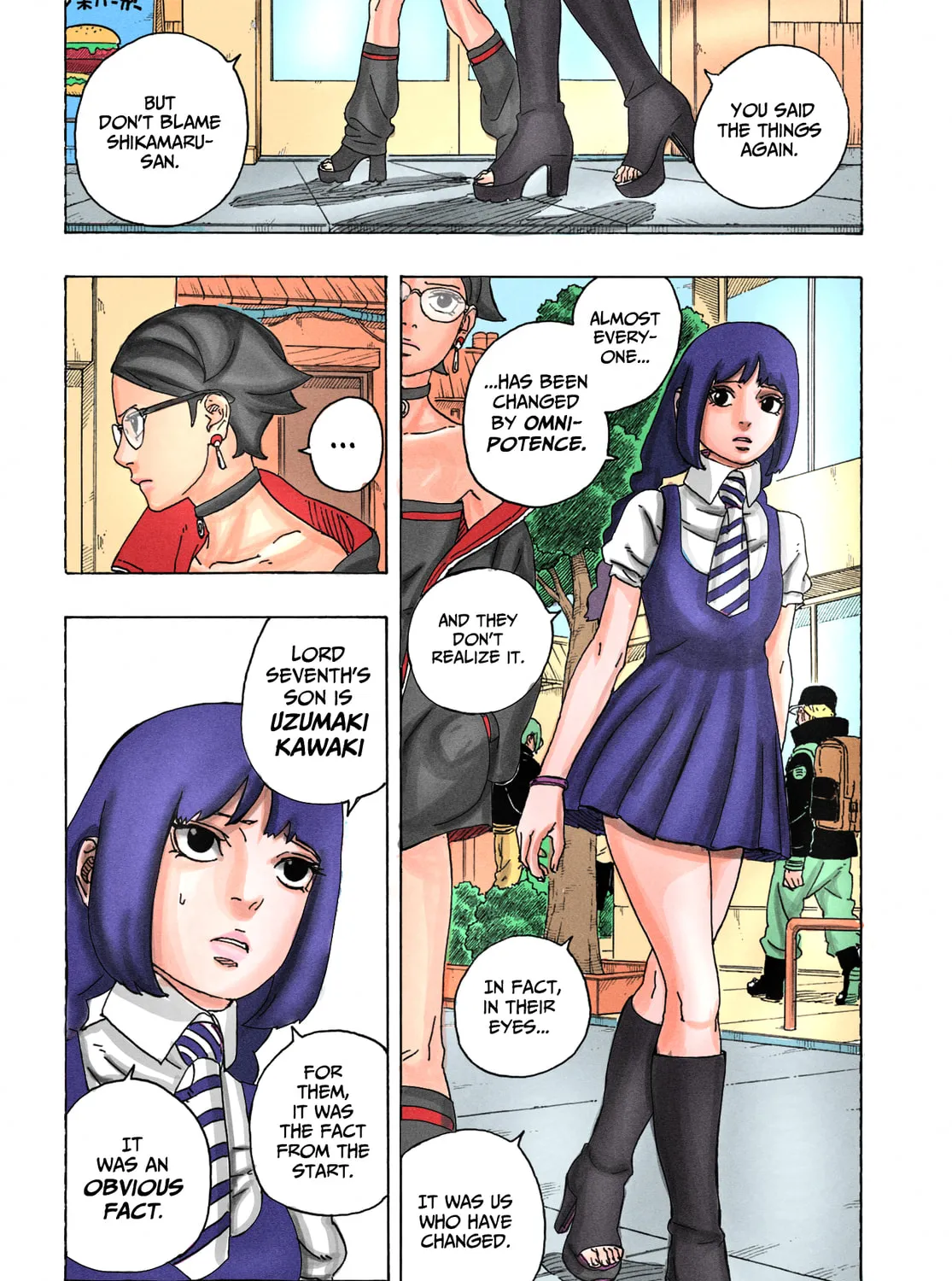 Read Boruto: Two Blue Vortex (Fan Colored) (Colored) chapter 1 image 15 on Lezhin