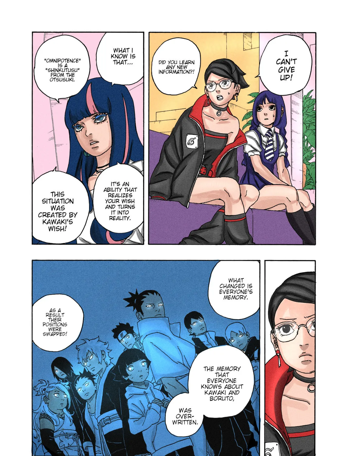 Read Boruto: Two Blue Vortex (Fan Colored) (Colored) chapter 1 image 21 on Lezhin