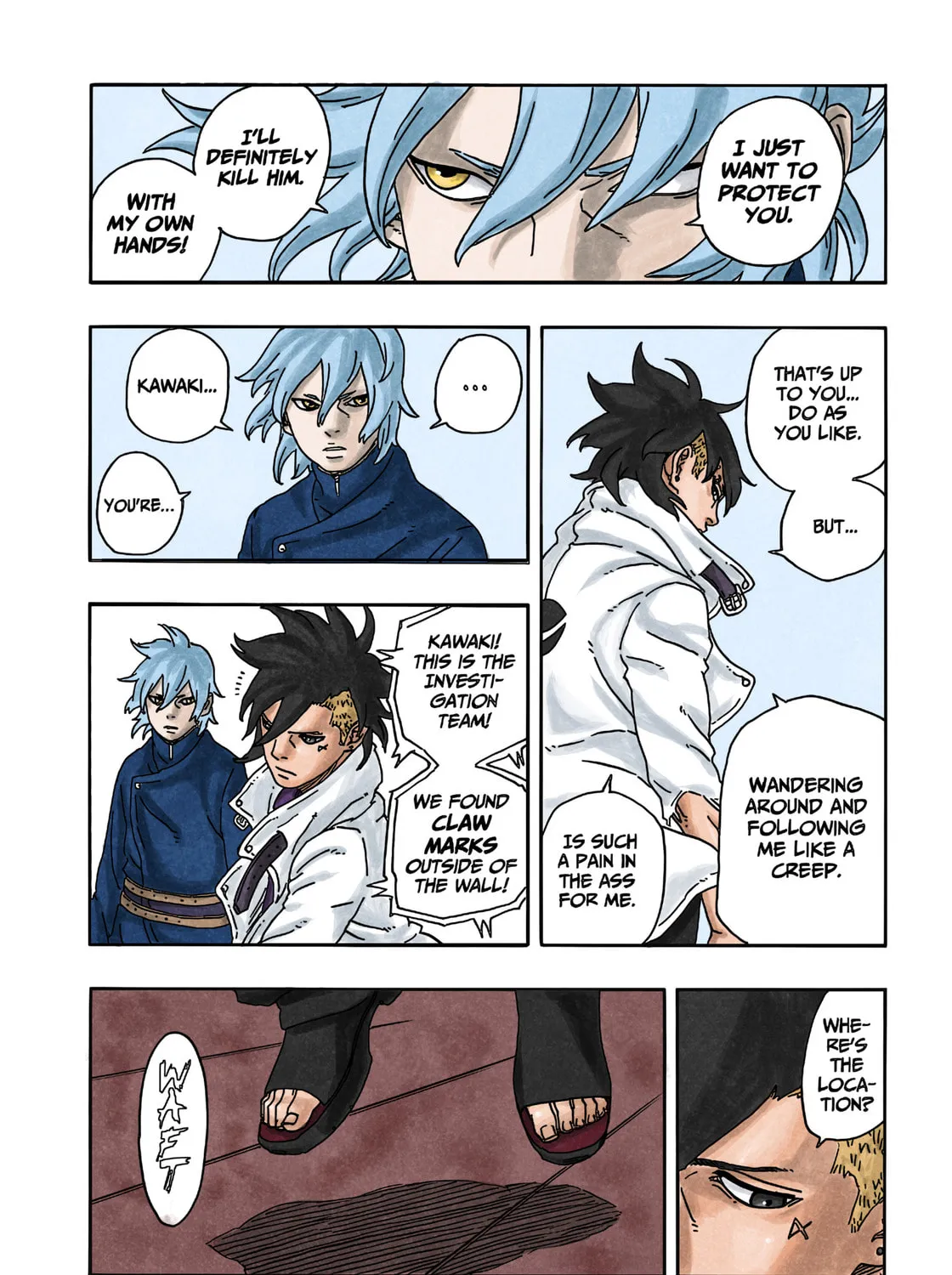 Read Boruto: Two Blue Vortex (Fan Colored) (Colored) chapter 1 image 37 on Lezhin